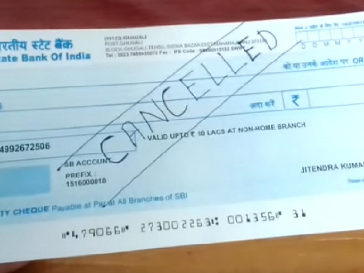 Canceled Cheque: Why is a canceled cheque sought? Know the answers