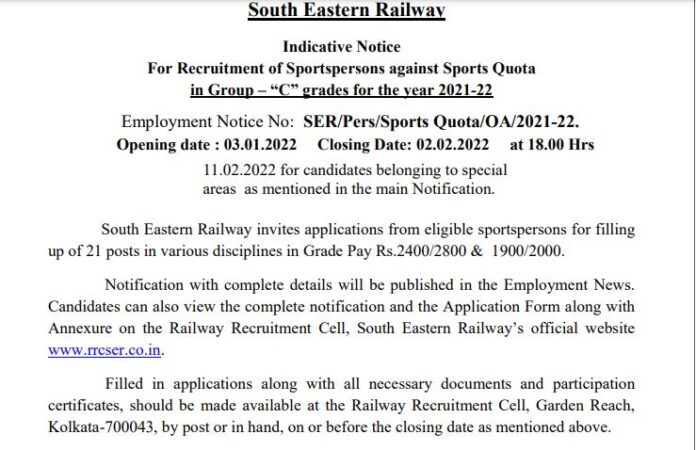 Railway Group C Recruitment 2022: Notification issued for Group C posts, 12th pass can also apply, salary will be good