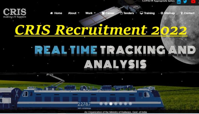 CRIS Recruitment 2022: Golden chance to get job on these post in CRIS, apply soon, you will get Rs. 60,000 salary, know other details