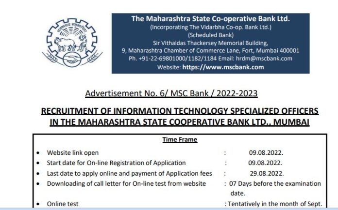 Bank Recruitment 2022: Golden opportunity to become an officer in Co-Operative Bank, will get salary up to 45000, know selection & others details