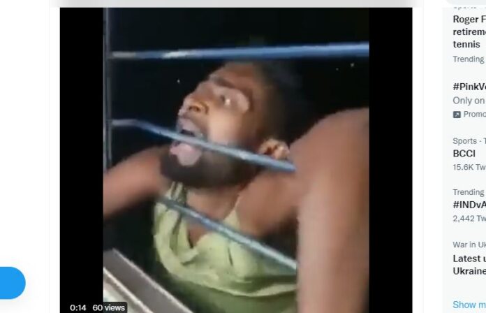 Video: Bihar Thief Dangles From Train Window As Passengers Grab Arms