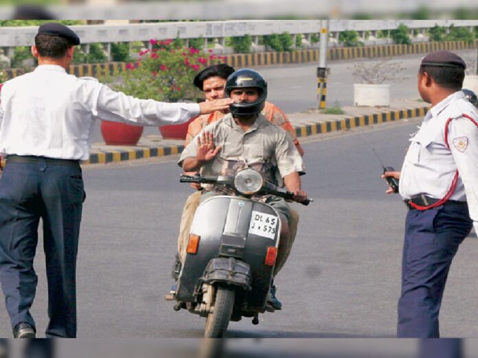 Traffic Rules: New update! Now 2000 challan will be deducted even when wearing a helmet, know new traffic rule