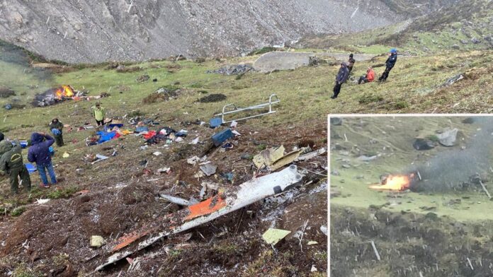 Kedarnath Chopper Crash: 5 Pilgrims, Pilot Killed In Helicopter Crash Near Kedarnath