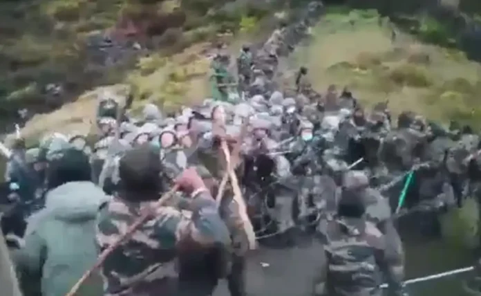 Amid New Tension, 2021 Video Shows Indian Soldiers Repelling China Troops