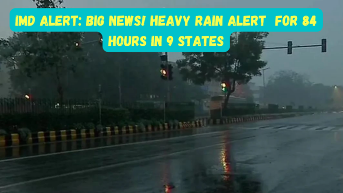 IMD Alert: Big news! Heavy rain alert for 84 hours in 9 states, orange alert of fog-haze, snowfall-cold day, know full details