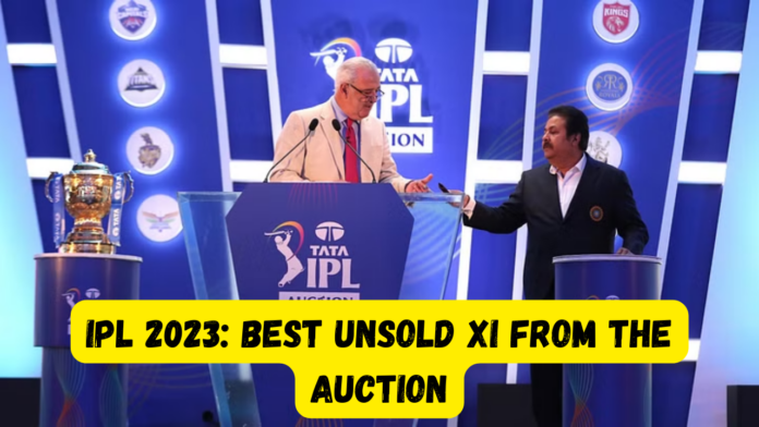 IPL 2023: Best Unsold XI from the Auction