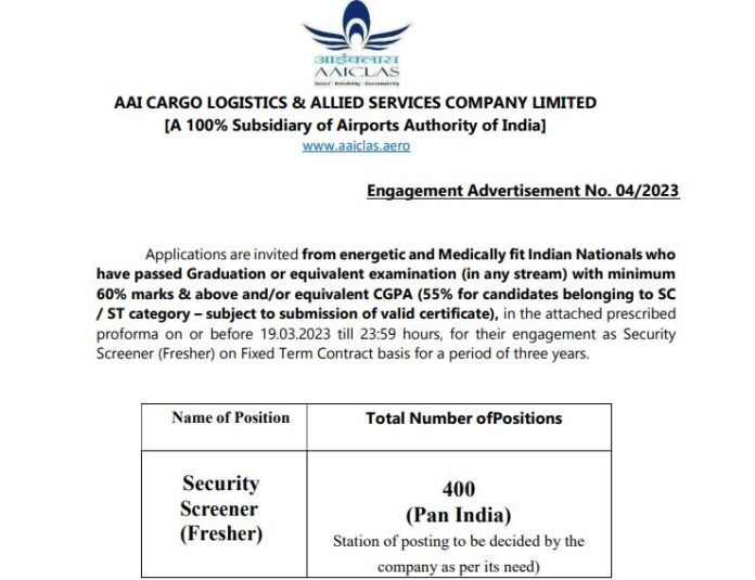 AAI Recruitment 2023: Golden opportunity to get a job in Airports Authority of India, will get good salary, know here others details