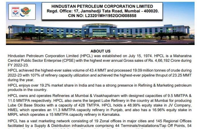 HPCL Recruitment 2023: Golden opportunity to get job in HPCL, salary will be 2.8 lakhs,