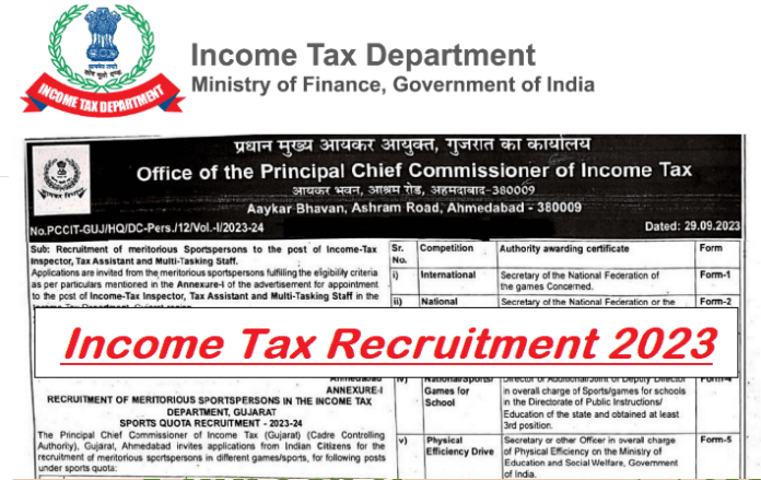 Income Tax Recruitment 2023: Golden chance to get job in Income Tax Department, salary will be Rs 1.42 lakh, check here details