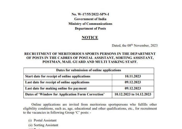 India Post Recruitment 2023: Indian Post is giving job without examination on these posts, apply for 10th, 12th pass soon, salary is up to 81,100