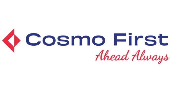 Cosmo First Limited declared December quarter results