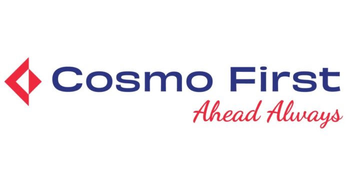Cosmo First Limited declared December quarter results