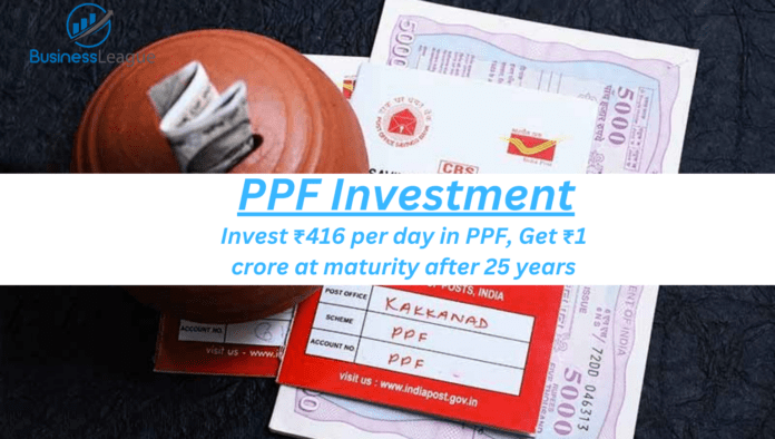 Money making tips: Invest ₹416 per day in PPF, Get ₹1 crore at maturity after 25 years, know how