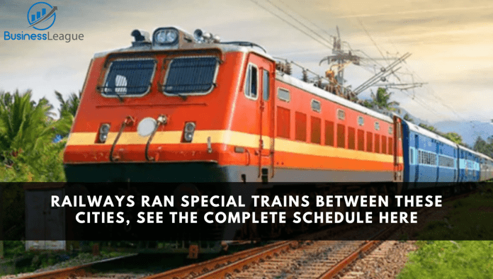 Indian Railways: Good news for passengers! Railways ran special trains between these cities, see the complete schedule here