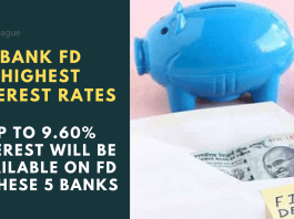 Bank FD Highest Interest Rates: Up to 9.60% interest will be available on FD in these 5 banks, see list here