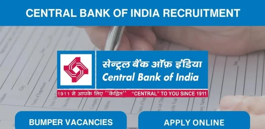Central Bank of India Recruitment 2024: Great chance to get job on these posts in Central Bank of India, apply soon, will get upto 1 lakh salary