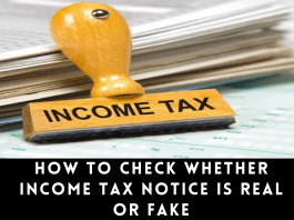 How to check whether income tax notice is real or fake, know verification process on e-filing portal
