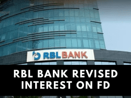 RBL Bank revised interest on FD, Now 8.50% interest will be given on FD