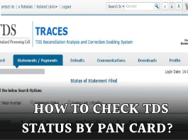 How To Check TDS Status By Pan Card? see the process
