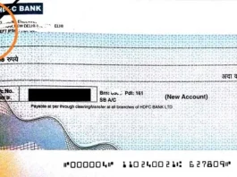 What is the meaning of the 2 lines in the corner of a cheque, when is it necessary to write it?