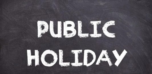 Public holiday declared on April 18, all schools, colleges, bank and government offices will remain closed.