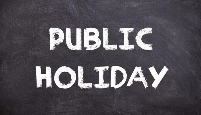Public holiday declared on April 18, all schools, colleges, bank and government offices will remain closed.