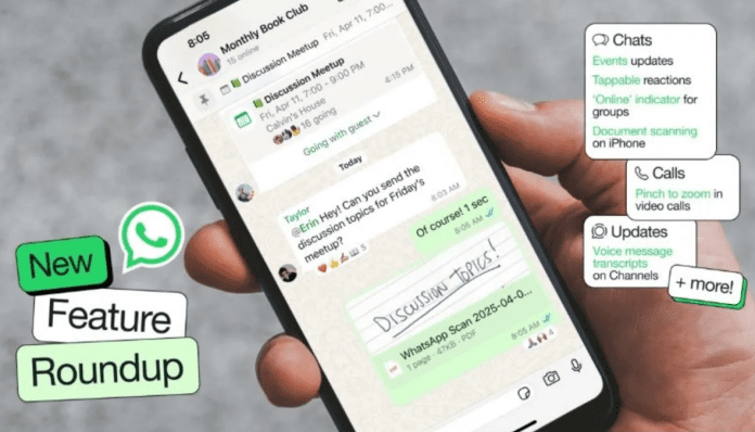WhatsApp brings 12 new features for calls, chats, events and channels, know full details