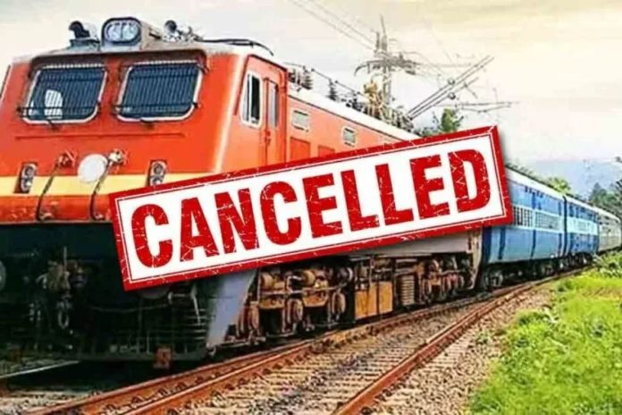 Train Cancelled: 10 Trains will be cancelled from 24 June to 4 July, routes of many have been changed, see full schedule