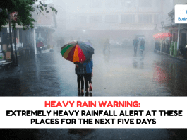 IMD Rain Alert: Extremely heavy rainfall alert at these places for the next five days, IMD issued alert