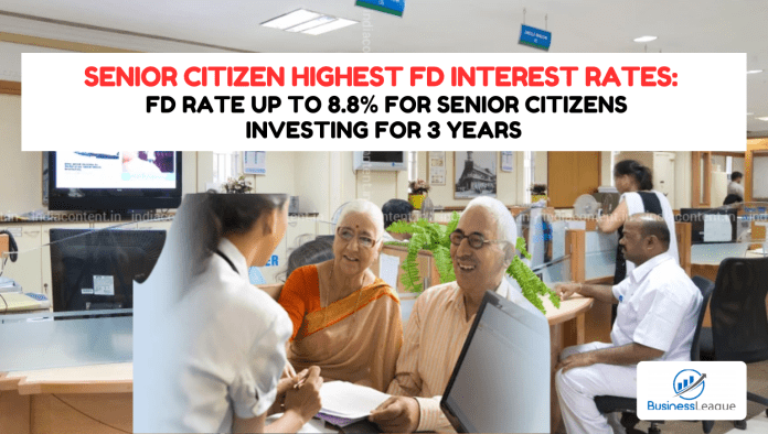 Senior Citizen Highest FD Interest Rates: Lottery for senior citizens, these three banks are giving higher interest, see full list