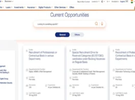 BOB Specialist Officer Recruitment