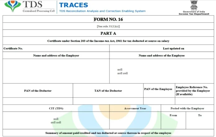 ITR Form-16: Big update has come regarding Form 16, know quickly otherwise you will have to pay a fine