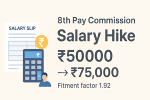 8th CPC Salary Calculation for ₹50,000 Employees