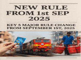 New Rule From 1st Sep 2025: Key 5 Major Rule Change From September 1st, 2025