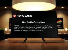 New Banking System: HDFC Bank announced new rules for banking services, applicable from October 1