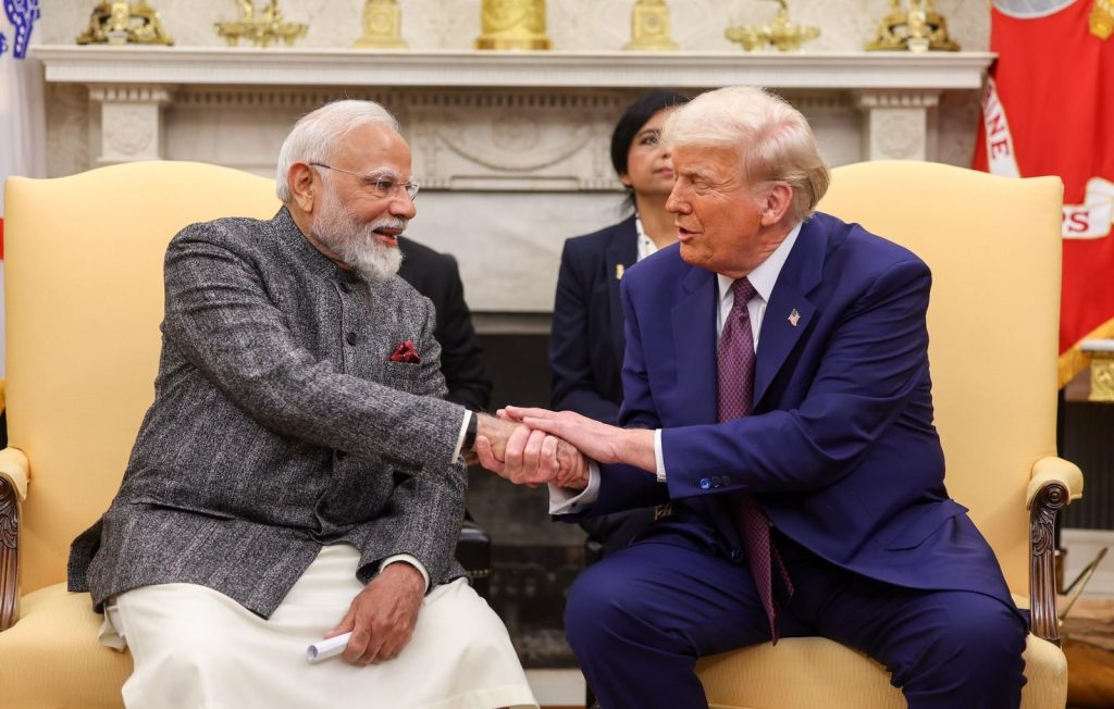 Modi-Trump3-25-1024x652 Modi longest serving elected PM record