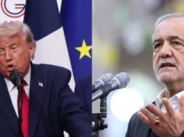 US-Iran War Ends: Trump Signs Historic Islamabad MoU at Versailles A formal diplomatic signing table featuring international flags, with a secure, minimalist documentation binder resting open under high-contrast lighting.