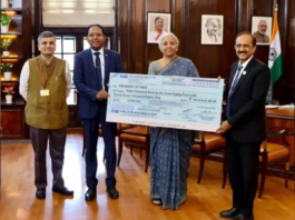 Record Non-Tax Revenue: SBI Dividend Cheque 2026 Delivered to Finance Ministry